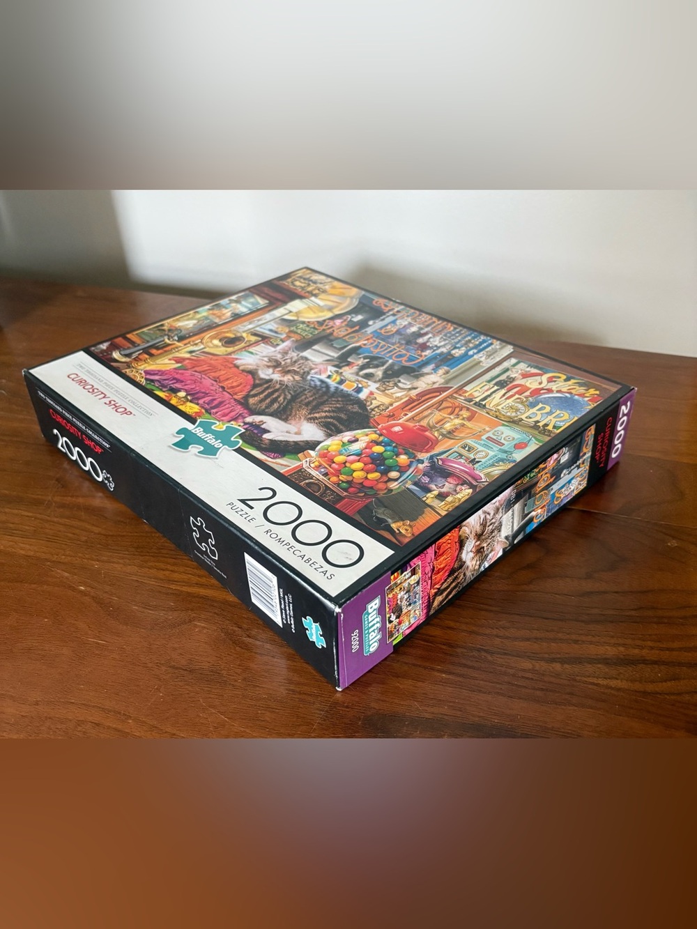 Buffalo David Bitton Multicolor Cat Puzzle Box
